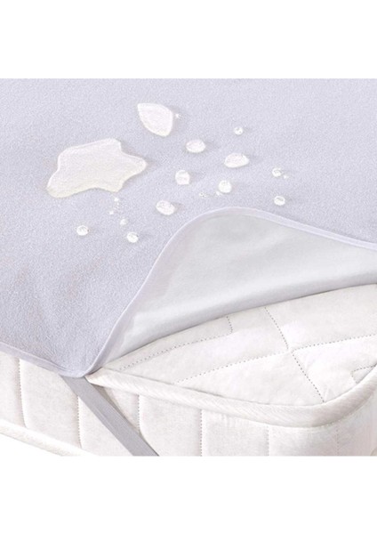 Su Geçirmez Bebek Çocuk Yatağı Alezi 70X140, Beyaz