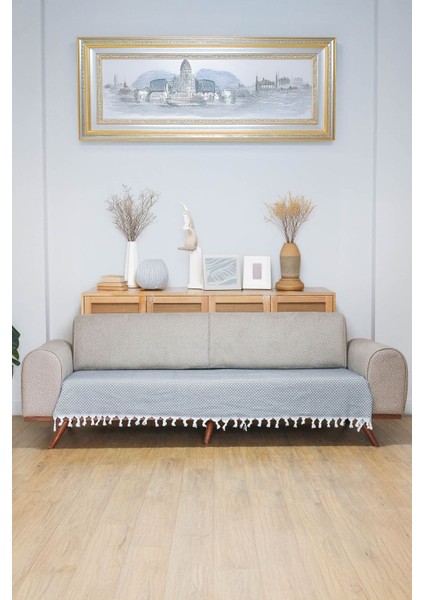 Gri Yıldız Desenli Oturma Kılıfı 115X200, Koltuk Koruma ve Yenilikçi Dekorasyon fiyatları