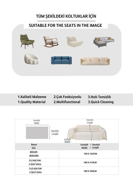 Gri Yıldız Desenli Oturma Kılıfı 115X200, Koltuk Koruma ve Yenilikçi Dekorasyon fırsatları