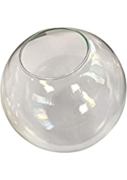 Renkli Yürüyen Abajur 15'lik Şeffaf Glop Cam, Şık ve Modern Dekorasyon Parçası