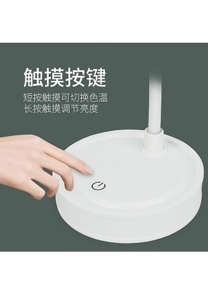 Şarjlı Dokunmatik Masa Lambası, 3 Kademe, 20 Led, Esnek ve Kullanışlı Işık Kaynağı indirimleri