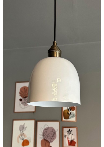 Şık Beyaz Eskitme Lale Sarkıt Avize, Salon ve Mutfak Için Zarif Aydınlatma fırsatları