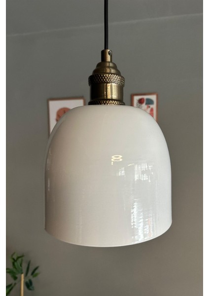 Şık Beyaz Eskitme Lale Sarkıt Avize, Salon ve Mutfak Için Zarif Aydınlatma indirimleri