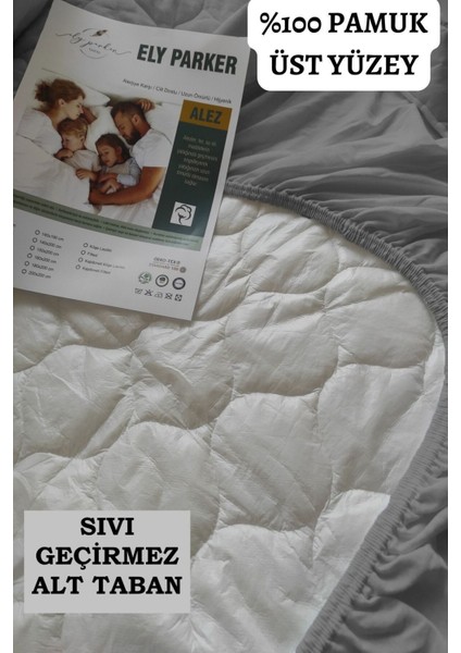 Renkli, Sıvı Geçirmez, Pamuklu, Kapitoneli, Fitted Yatak Koruyucu modelleri