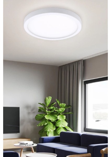 Modern Tavan LED Panel Işık, 6500K Beyaz, Şık ve Enerji Tasarruflu Aydınlatma