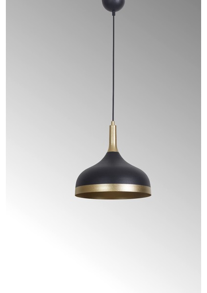 Şık Siyah ve Sarı Detaylı Sarkıt Avize, Modern ve Zarif Tasarım modelleri