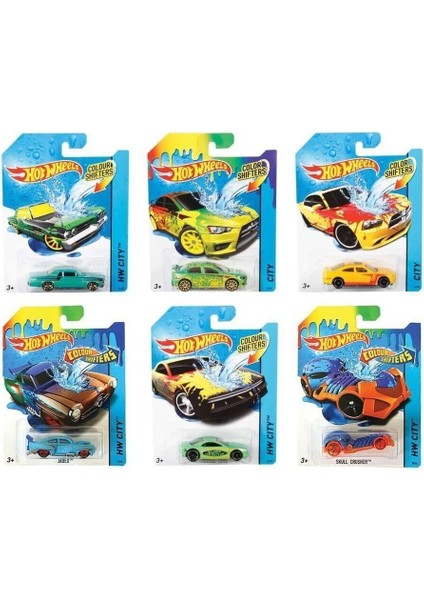 BHR15 Hot Wheels Renk Değiştiren Arabalar modelleri