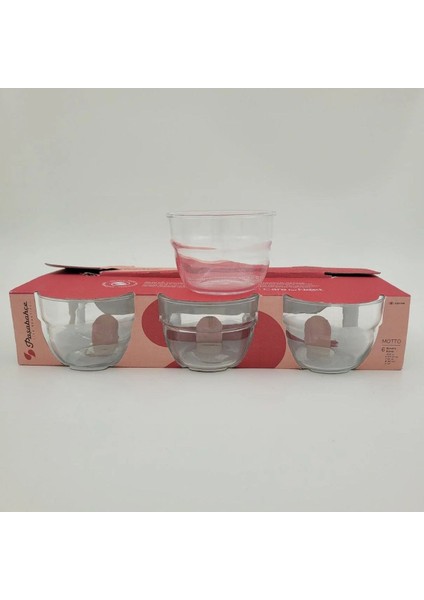 6'lı Reçellik Kase Seti, 200 Cc, Gri, Şık ve Pratik Kullanım