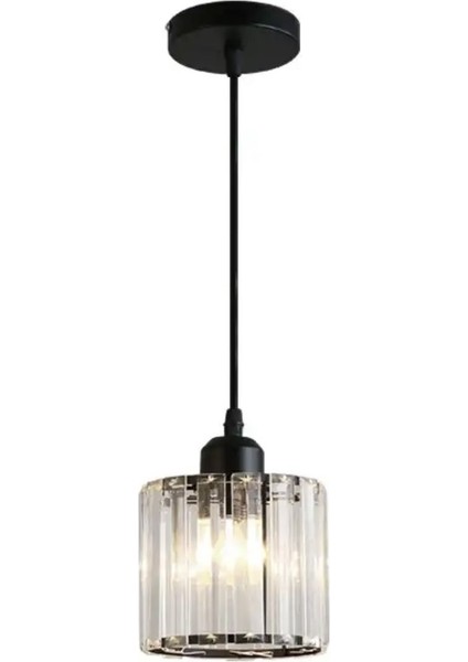 Şık Siyah Kristal Taşlı Modern Sarkıt Avize, Ev ve Ofis Dekoru Için Mükemmel Seçenek fiyatları