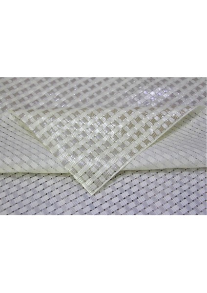 Şeffaf Pvc Kaplama Masa Örtüsü, Hasır Detaylı, Kolay Temizlenir ve Şık Tasarım fırsatları