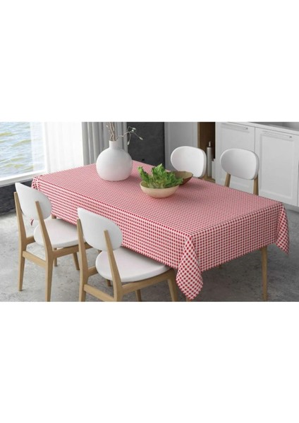 Kırmızı Beyaz Pötikare Masa Örtüsü 160X160 Cm, Şık ve Kullanışlı Seçenek. fiyatları