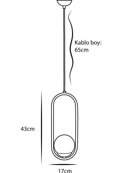 Şık Sarı Metal ve Füme Camlı Lüx Sarkıt Avize, Modern ve Zarif Tasarım