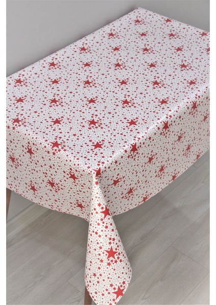 Astarlı, Silinebilir, Pvc Masa Örtüsü, Kırmızı Yıldız, Dayanıklı ve Şık Tasarım modelleri