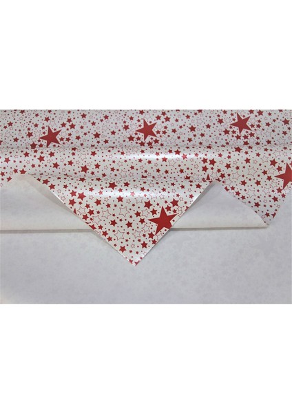 Astarlı, Silinebilir, Pvc Masa Örtüsü, Kırmızı Yıldız, Dayanıklı ve Şık Tasarım fırsatları