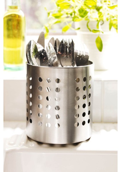 Turkuaz Renkli Şık Mutfak Çatal ve Bıçaklık Seti