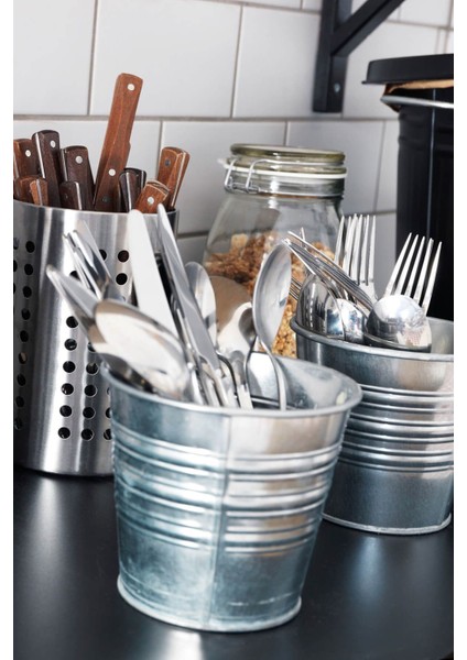 Turkuaz Renkli Şık Mutfak Çatal ve Bıçaklık Seti fırsatları