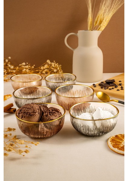 6'lı Metalik Kase Seti 10 Cm, Şık ve Modern Tasarım modelleri