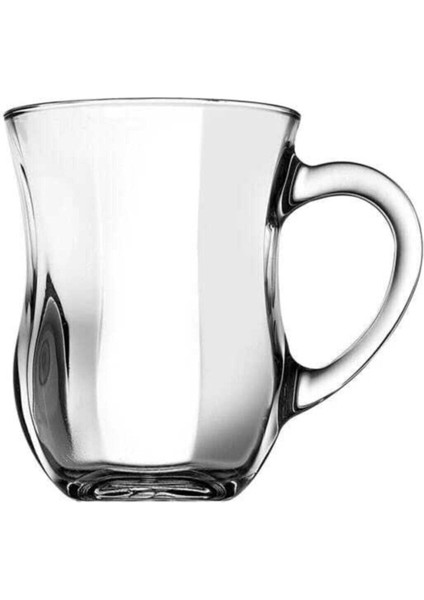 Beyaz Kulplu Ayran Bardağı Çiftli Set, Şık ve Kullanışlı 074OA fiyatları