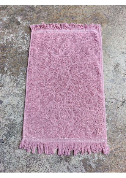 Bej Pamuklu Püsküllü Günlük Mutfak Havlusu 30×50 cm