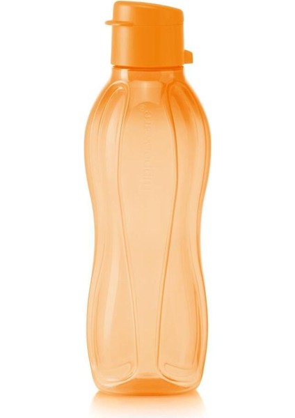 Portakal Renkli 500 ml Kolay Açılır Suluk ve Matara