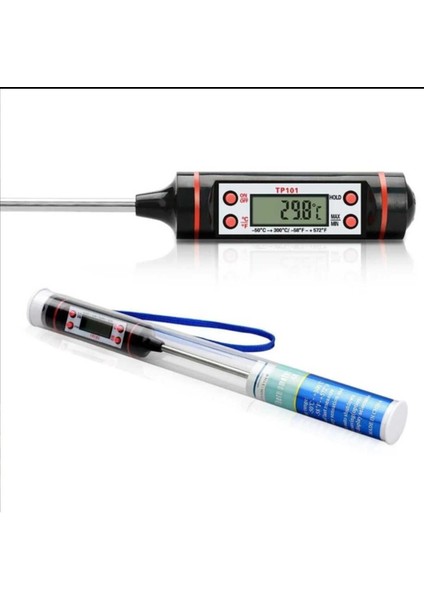 Daldırma Tipli Dijital Mutfak Termometresi, Gıda ve Yemek Sıcaklık Ölçüm Aracı fiyatları