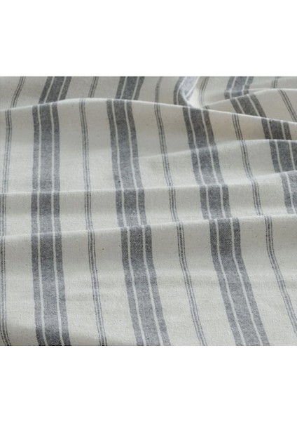 Şık Gri Çizgili Otantik Masa Örtüsü, Zarif ve Kullanışlı Ev Dekoru Ürünü fırsatları
