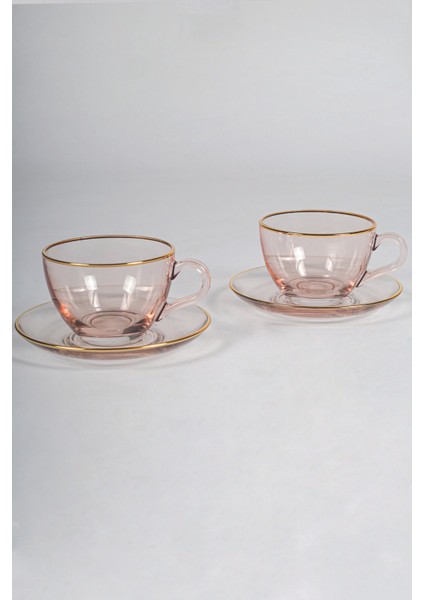 Pembe 2'li Çay Fincanı Seti, 240 Cc, Şık ve Kullanışlı Tasarım fiyatları