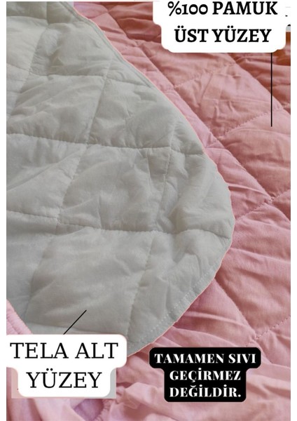 Yumuşak Pamuklu Kapitoneli Bebek Alezi, Çift Kişilik, Sessiz ve Renkli Rüya Konforu modelleri