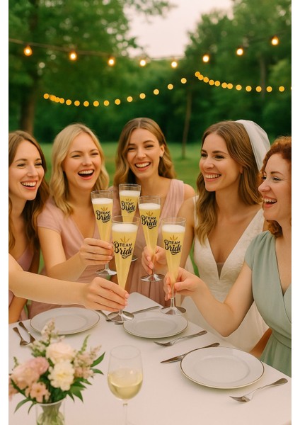 6'lı Gümüş Renkli Ayaklı Şampanya Kadeh Seti, Parti ve Kutlamalar Için Şık Tasarım modelleri