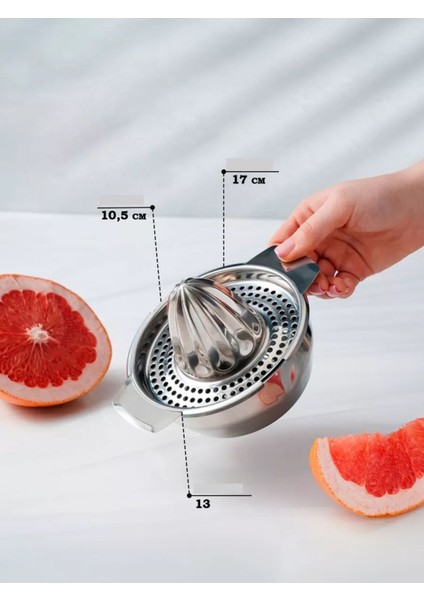 Paslanmaz Çelik Meyve Sıkacağı, Sağlıklı ve Kolay Meyve Sıkma Aracı
