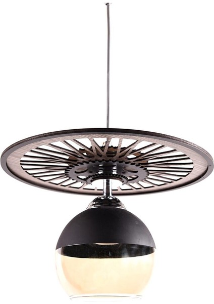 Gri Tekli Bisiklet Avize, Şık ve Modern Dekoratif Aydınlatma Seçeneği