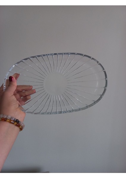 Turuncu Şık Servis Tabağı, Zarif ve Kaliteli Mutfak Aksesuarı. indirimleri