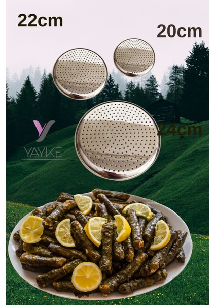 Yapışmayı Önleyen Sarma Dolma Tencere Kapağı Seti (3'lü) fiyatları