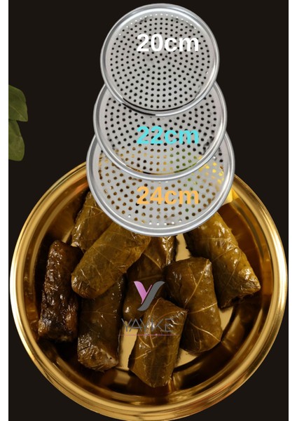 Yapışmayı Önleyen Sarma Dolma Tencere Kapağı Seti (3'lü) indirimleri