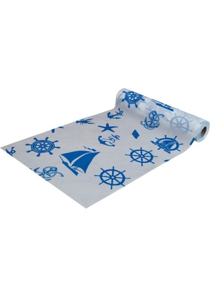 Mavi Tek Kullanımlık Masa ve Aktivite Örtüsü, 2 Rulo, 20 Yaprak (100X120 Cm) fiyatları