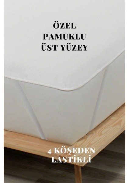 Pamuklu Köşe Lastikli Sıvı Geçirmez Yatak Koruyucu, Tüm Ebatlar fiyatları