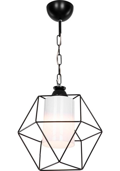 Beyaz Tekli Sarkıt Aydınlatma, Şık ve Modern Tasarım