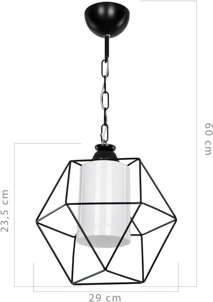 Beyaz Tekli Sarkıt Aydınlatma, Şık ve Modern Tasarım fırsatları