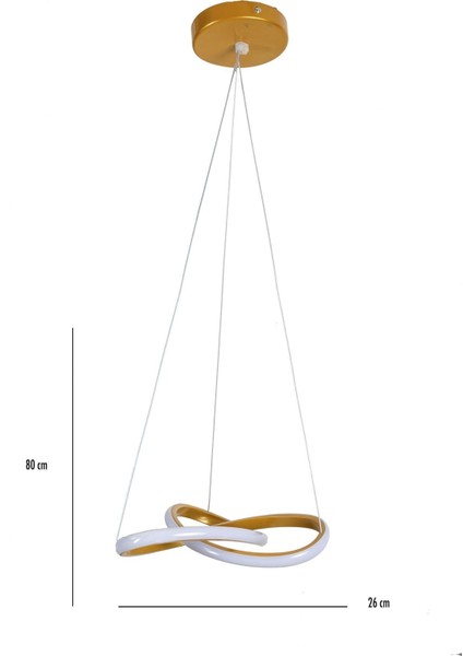 Modern Eskitme Kasa Beyaz Ledli Sarkıt Avize Şık ve Zarif Aydınlatma Parçası fiyatları