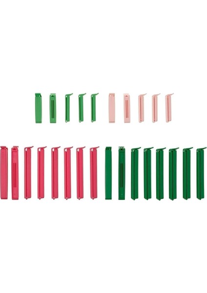 Renkli Paket Mandalları, 26 Adet, Çok Çeşitli Renkler, Pratik ve Dayanıklı Ürün Seti