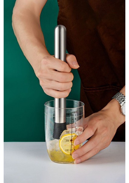 Çelik Kokteyl Seti, Kaşık ve Tokmak, Şık ve Dayanıklı Bar Takımı fiyatları