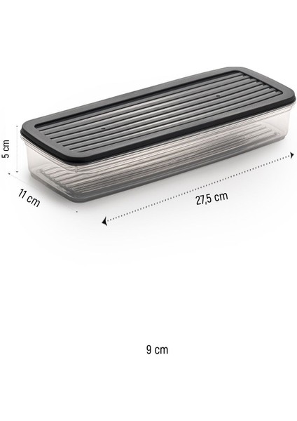 8'li Saklama Kabı Seti, Mikrodalga ve Dondurucu Uyumlu, Beyaz, Çok Renkli fırsatları
