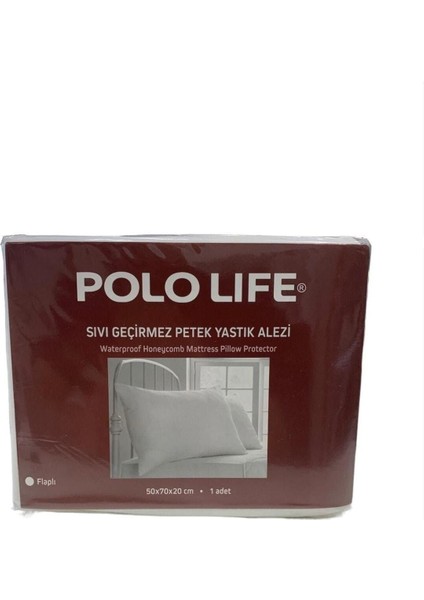 Bordo Sıvı Geçirmez Petek Yastık Alezi, Konfor ve Koruma Sunar