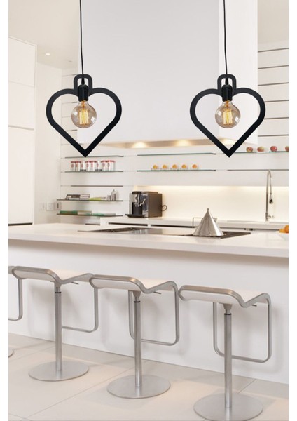 Modern Kalp Ağaç Sarkıt Avize, Şık ve Dekoratif Tasarım, Ofis ve Çocuk Odası Için Ideal fırsatları