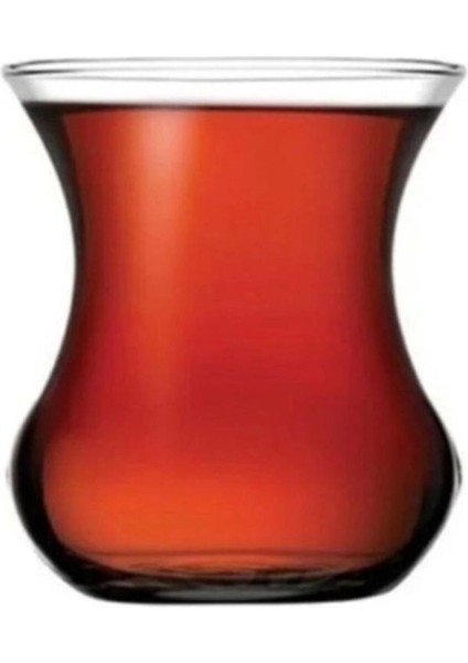 Şık Beyaz Çay Bardağı Seti 6'lı, 155 Cc, Zarif ve Kullanışlı Tasarım