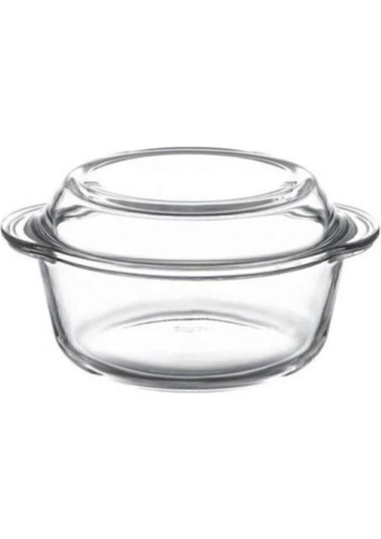 Cam Kapaklı Tencere, 840CC, Beyaz, Dayanıklı ve Şık Tasarım