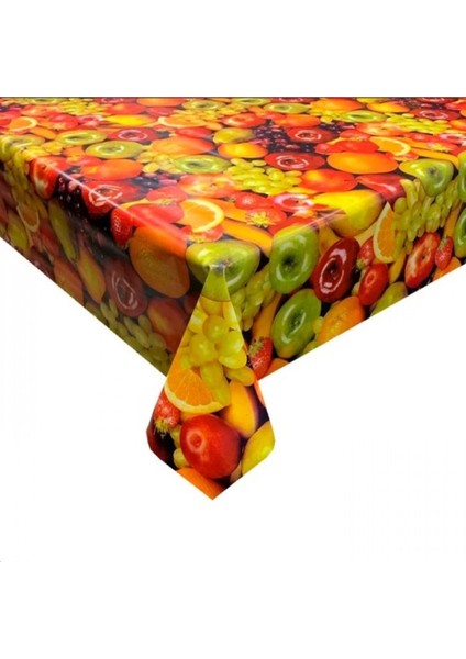 Renkli, Elyaf Astarlı, Kaymaz, Leke Tutmaz, Silinebilir Masa Örtüsü fiyatları