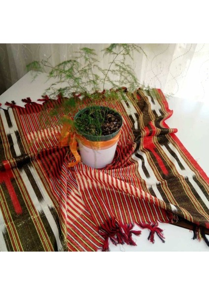 Turuncu Karadeniz El Dokuması Keşan Fiskos Masa Örtüsü fırsatları