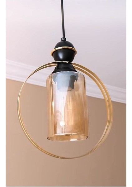 Şık Halkalı Cam Avize, Biga Home Gold, Modern ve Zarif Aydınlatma Seçeneği fiyatları