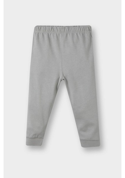 Erkek Bebek Pijama Takımı Baskılı Uzun Kollu Penye Üst Uzun Alt fiyatları